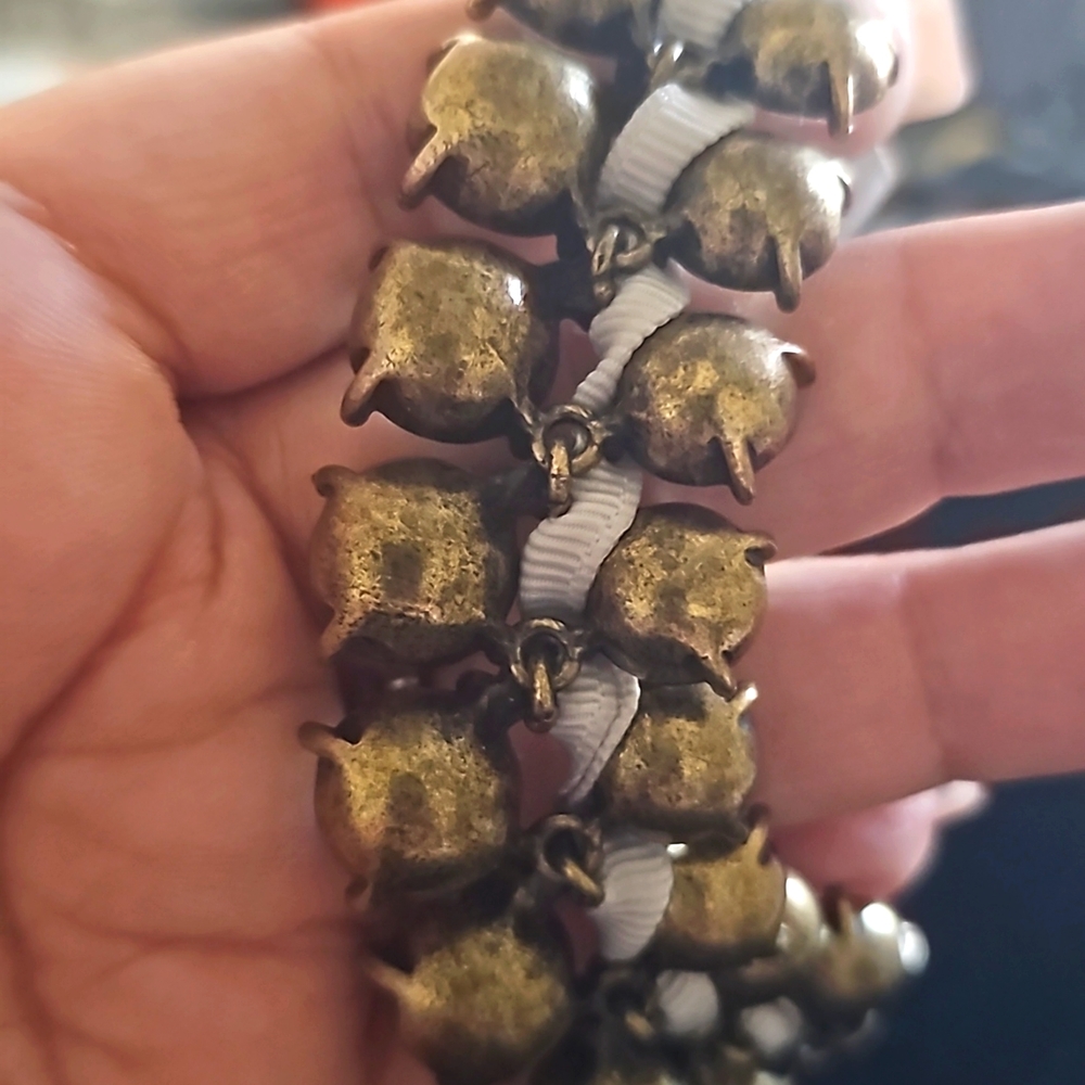 A & F Large Rhinestone Bracelet - Picture 5 of 5